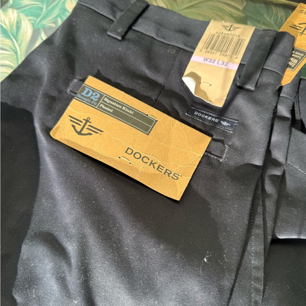 Dockers Classic Black Trousers